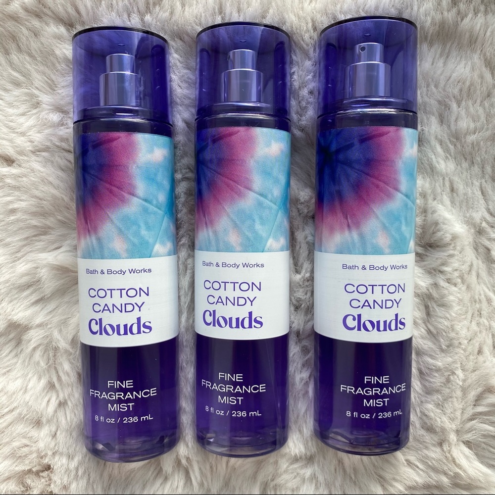 BBW Cotton Candy Clouds Body Mist Bundle